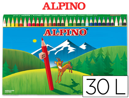 30 lápices de colores Alpino 659